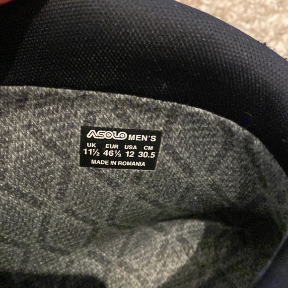 Asolo Fugitive GTX mens hiking boots size 12 - Picture 3 of 7